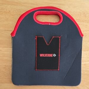 Wolverine Six Slot Onsulated Beverage Black and Red Carry Bag